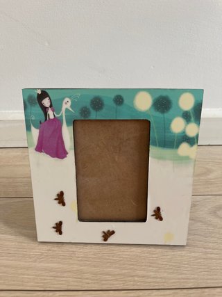 Portafotos infantil con dibujo