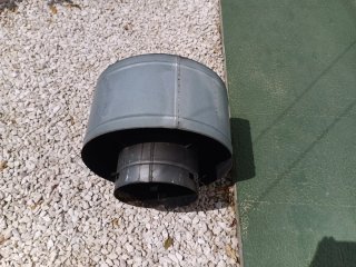 Sombrero o sombrerete para final tubo chimenea 250