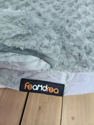 Feandrea Cama Perro Mediano Gris/Marrón