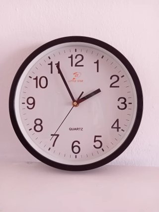 Reloj de pared Little Star negro