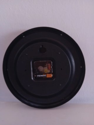 Reloj de pared Little Star negro