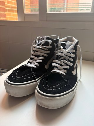 Vans Sk8-Hi Platform 2.0 Negro/ true white