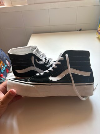 Vans Sk8-Hi Platform 2.0 Negro/ true white