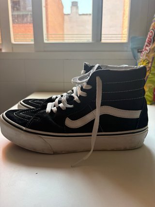 Vans Sk8-Hi Platform 2.0 Negro/ true white