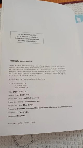 Educación Infantil: Desarrollo socioafectivo