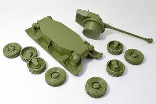 Panhard EBR 75 Carro Blindado 1/32 Impressão 3D