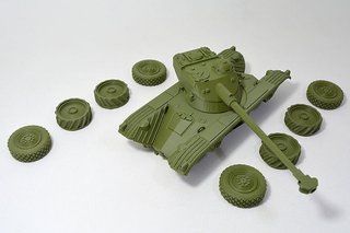 Panhard EBR 75 Carro Blindado 1/32 Impressão 3D