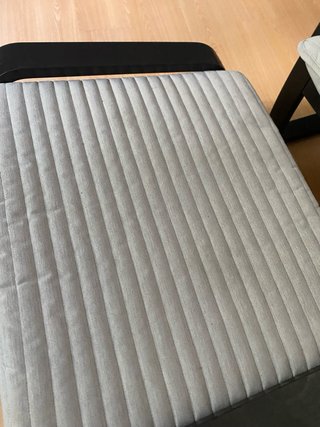 Sillón y reposapiés Ikea