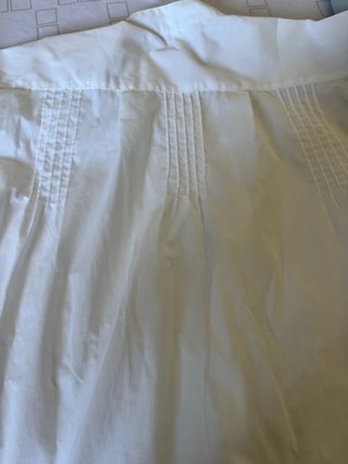 Camisa fallero blanca t.39 que seria 12/14 años