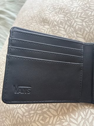 Cartera Vans Off The Wall Negra