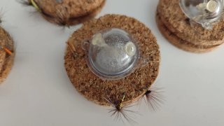 4 cuerdas de Moscas Ahogadas para Pesca