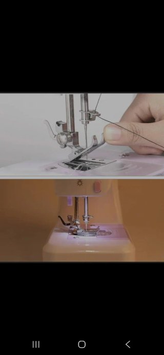 Máquina de Coser Portátil Eléctrica