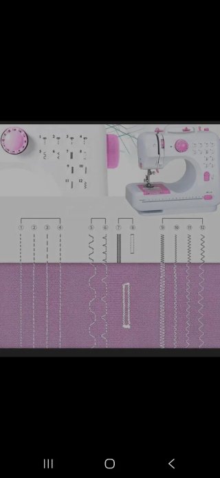 Máquina de Coser Portátil Eléctrica