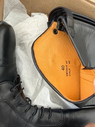 Botas de equitación HKM nuevas talla 40