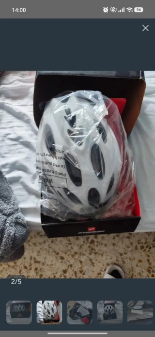 Casco de bici Massi blanco