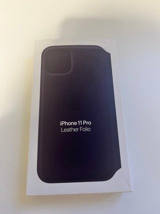 Funda iPhone 11 Pro Leather Folio Apple