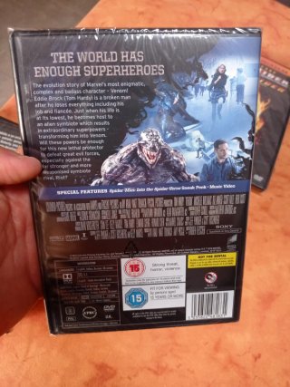 Pack 4DVD:Venom,GhostRider.Howard.capAmerica
