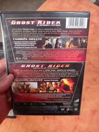 Pack 4DVD:Venom,GhostRider.Howard.capAmerica