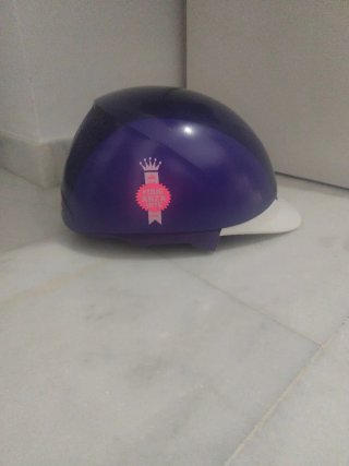 Casco de hípica Fouganza 1976