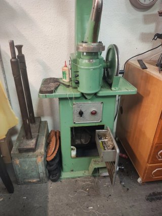 Máquina de coser suelas industrial