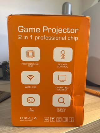 Proyector 3D Rocker con 2 mandos