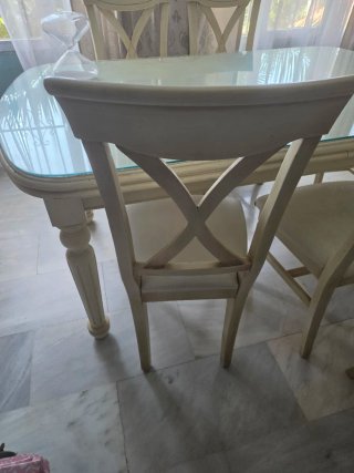 Conjunto Muebles Salón Blanco