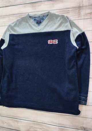 Sudadera / Jersey Polar TH V-Neck Hombre Talla XXL