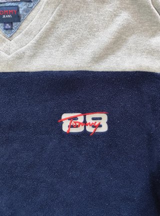 Sudadera / Jersey Polar TH V-Neck Hombre Talla XXL