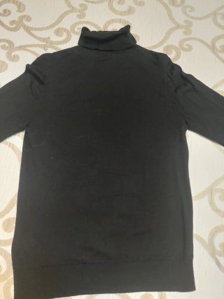 Jersey lana fina negro