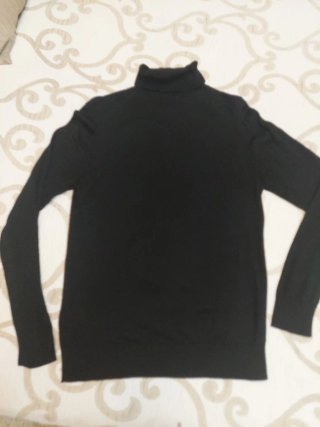 Jersey lana fina negro