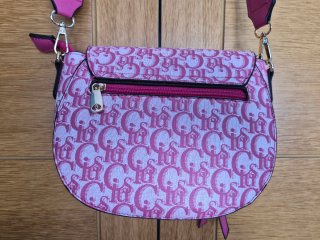Bolso rosa estampado mujer/niña