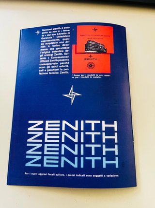 Catalogo Zenith Defy El Primero