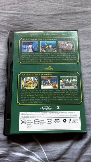 DVD Jules Verne Les Tres Bessones
