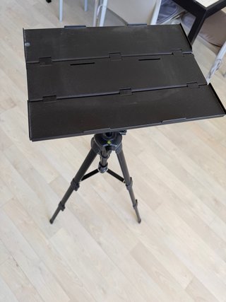 Soporte suelo proyector Vamvo Negro