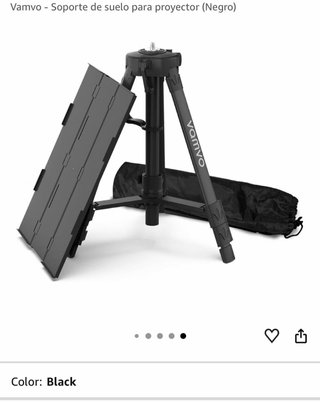 Soporte suelo proyector Vamvo Negro
