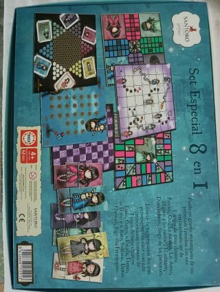 Juego de Mesa 8 en 1 Santoro