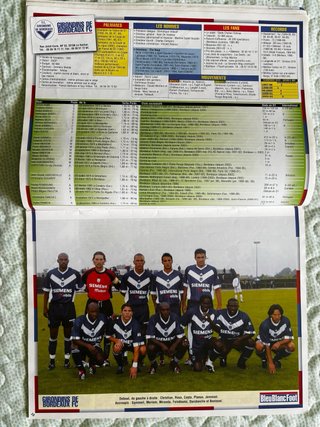 Bleu blanc Foot 2002-03