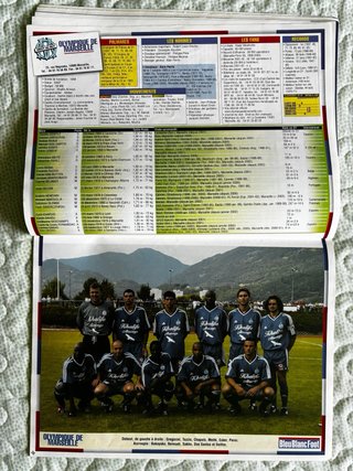 Bleu blanc Foot 2002-03