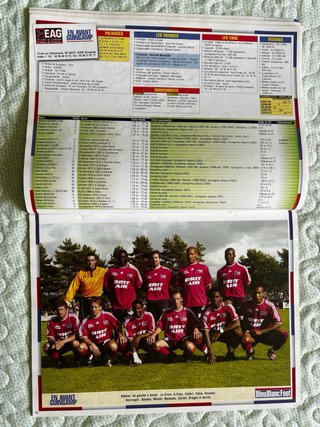 Bleu blanc Foot 2002-03