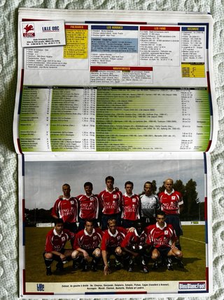 Bleu blanc Foot 2002-03