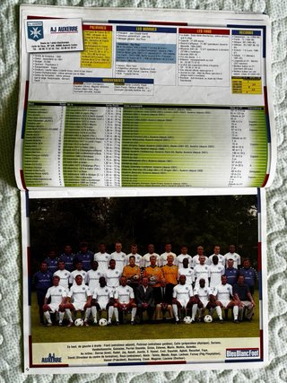Bleu blanc Foot 2002-03