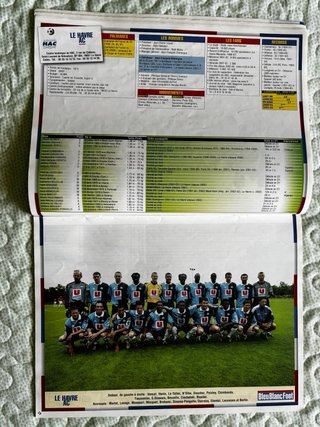 Bleu blanc Foot 2002-03