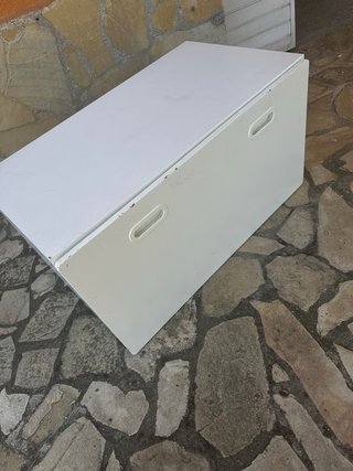 Baúl blanco Ikea