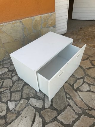 Baúl blanco Ikea