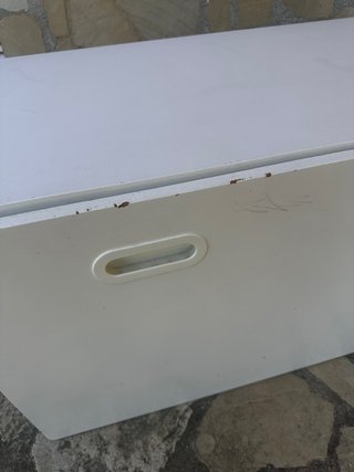 Baúl blanco Ikea