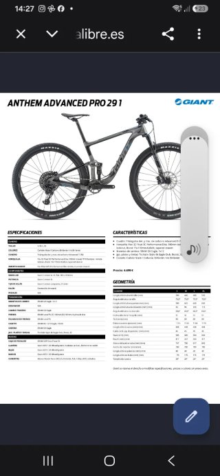 Giant Athem Advanced Pro 29 1 2019
