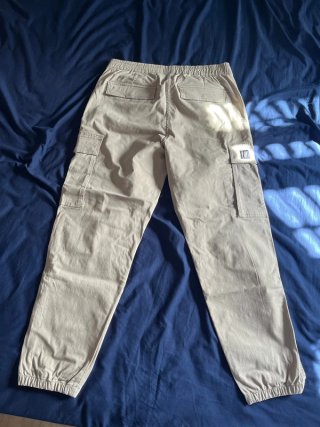 Pantalones Cargo Jogger Beige Talla XL 46