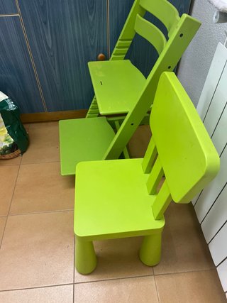 Trona Stokke Tripp Trapp + Silla Ikea de regalo