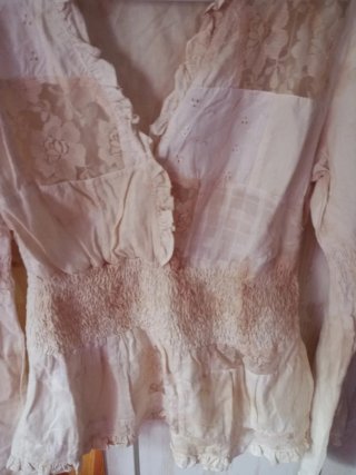 Blusa Bershka Boho Beige
