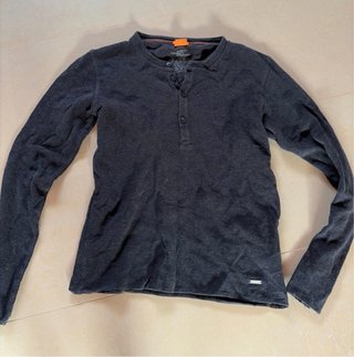 Jersey fino BOSS gris talla S